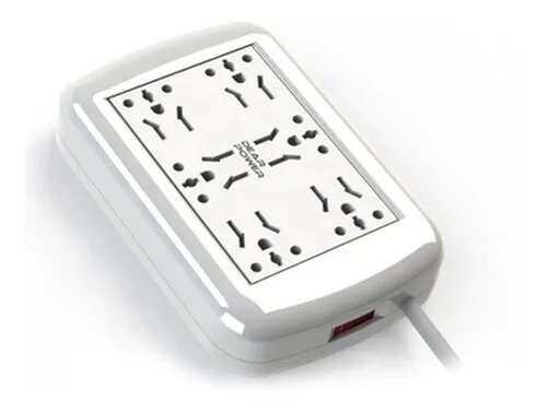 Prolongador Multi Toma Dear Power 6 tomas 220V + Prot. Termico