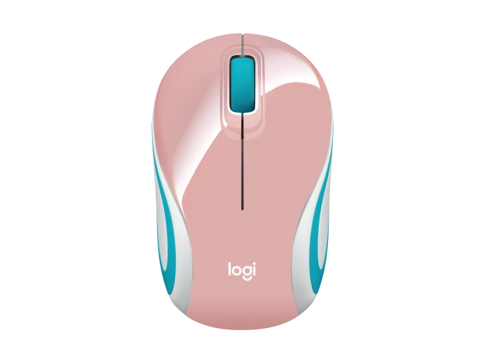 Mouse Logitech Wir Mini M187 Pink Blister 910-005364