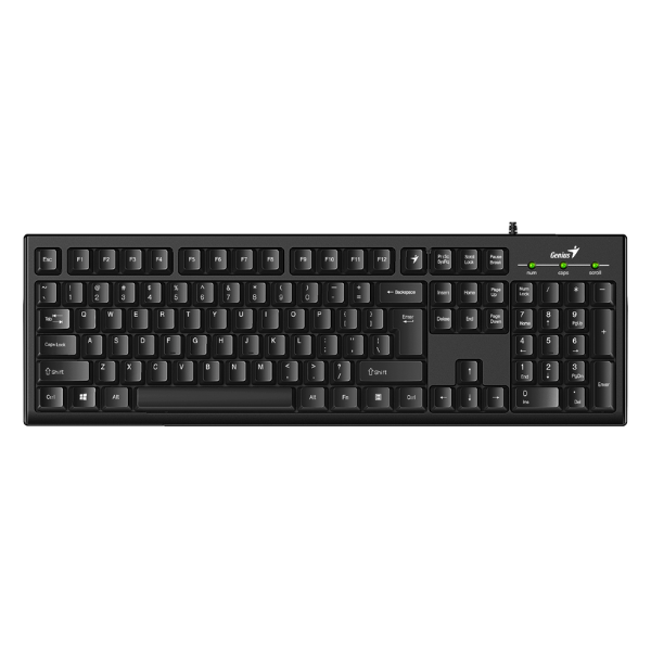 Teclado Genius Smart KB-100 Black USB