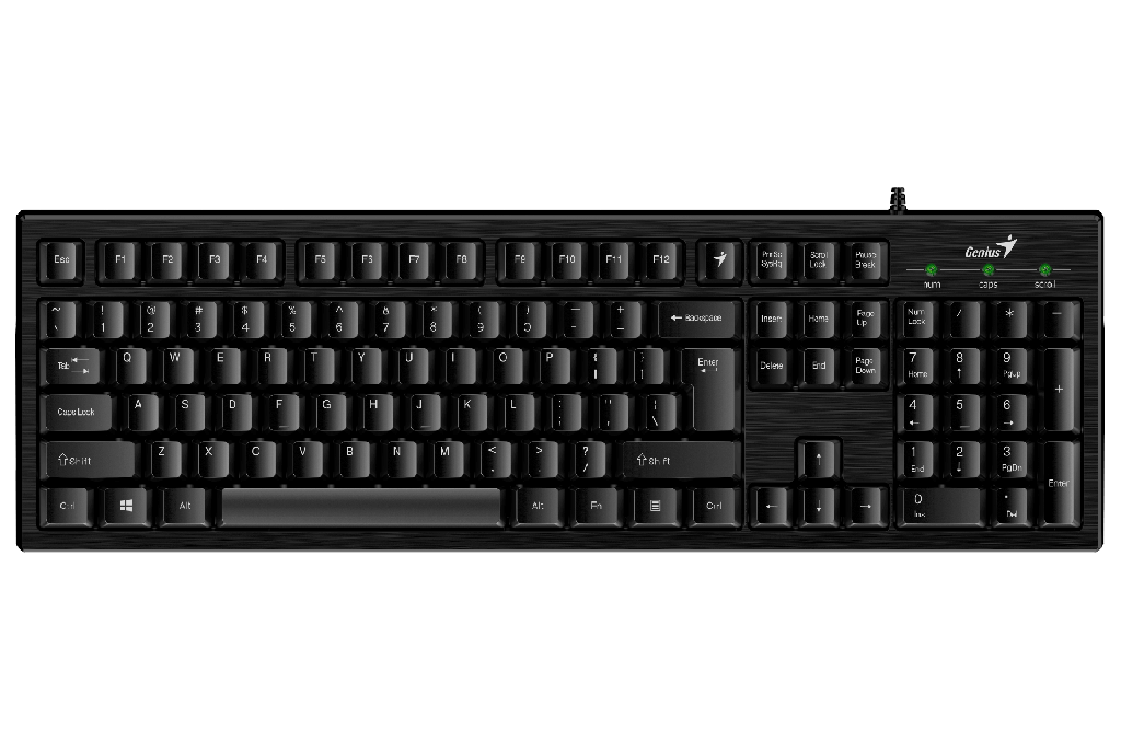 Teclado Genius Smart KB-101 Black USB (5598)
