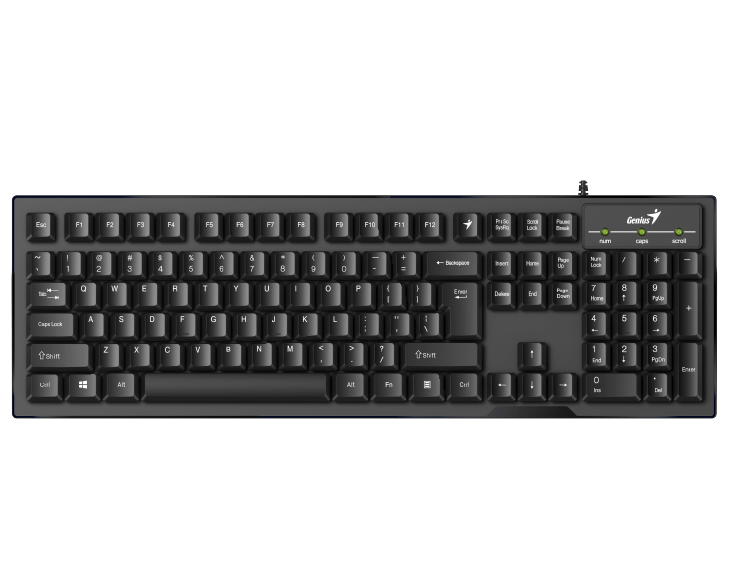 Teclado Genius Smart KB-102 Black USB