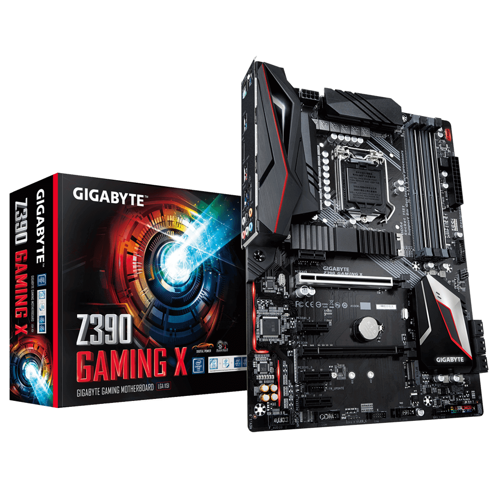 Mother GIGABYTE Z390 GAMING X 1.0 s1151 DDR4 (8va y 9na Gen) (4367)