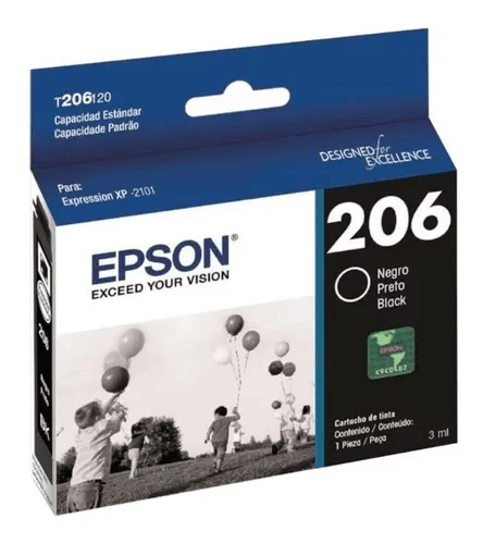 Cartucho Epson T206120 Negro