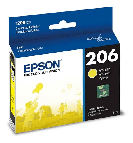 Cartucho Epson T206420 Amarillo