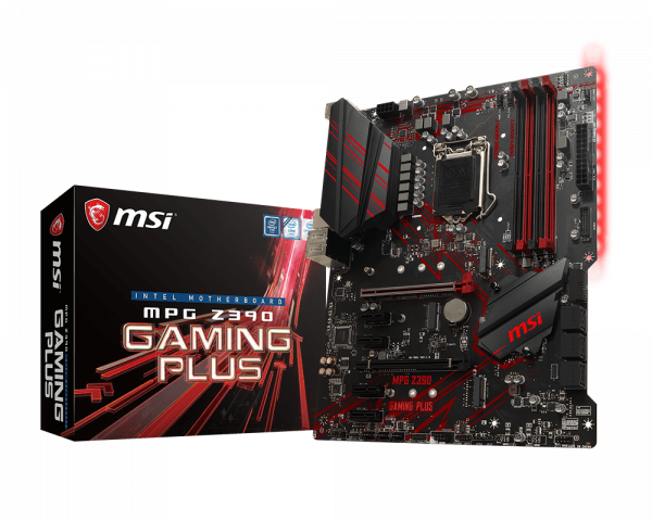 Mother MSI Z390 Gaming PLUS (8va y 9na Gen) (4534)
