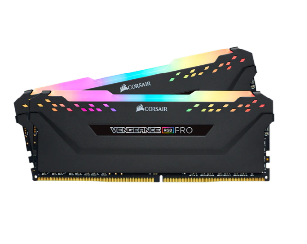 Memoria DDR4 Corsair 16Gb (2x8Gb) 3000 MHz Vengeance RGB Pro Black