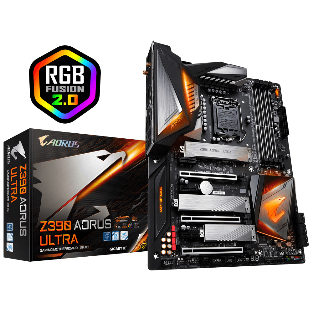 Mother GIGABYTE Z390 AORUS ULTRA s1151 DDR4 (8va y 9na Gen) (4381)