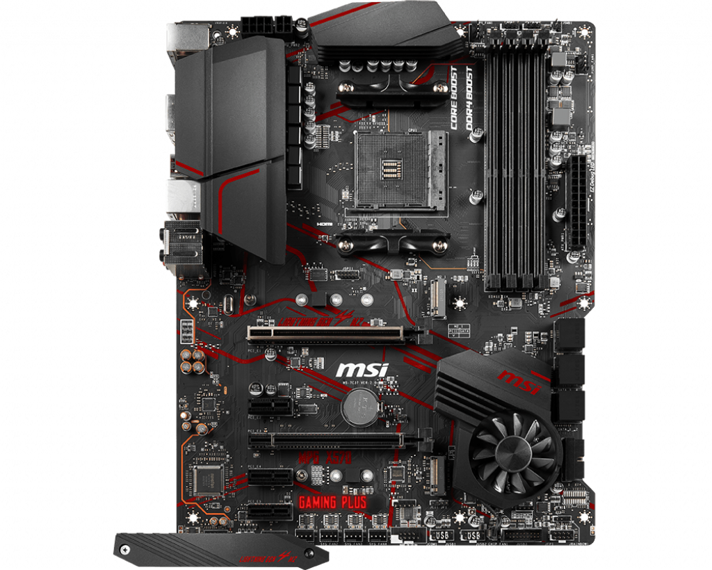 Mother MSI X570 Gaming PLUS (Ryzen 2da y 3ra Gen) (2517)