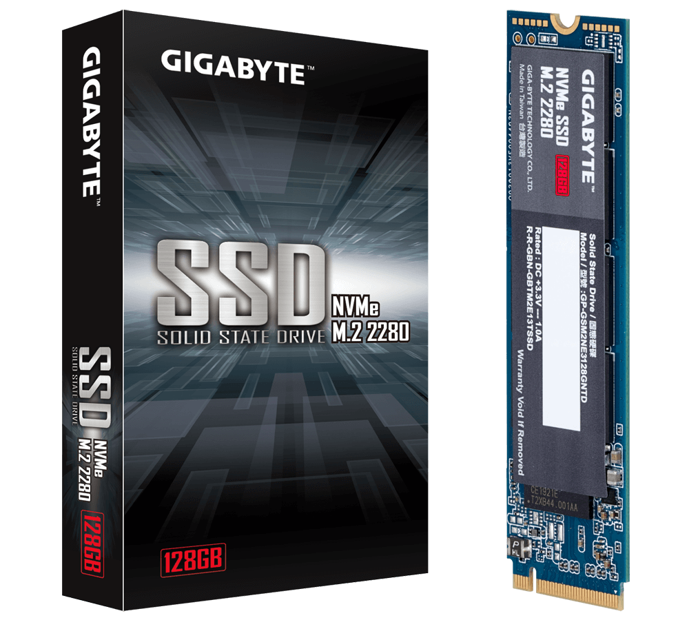 Disco SSD M.2 Gigabyte 128 Gb PCIe 3.0 x4 NVMe form 2280