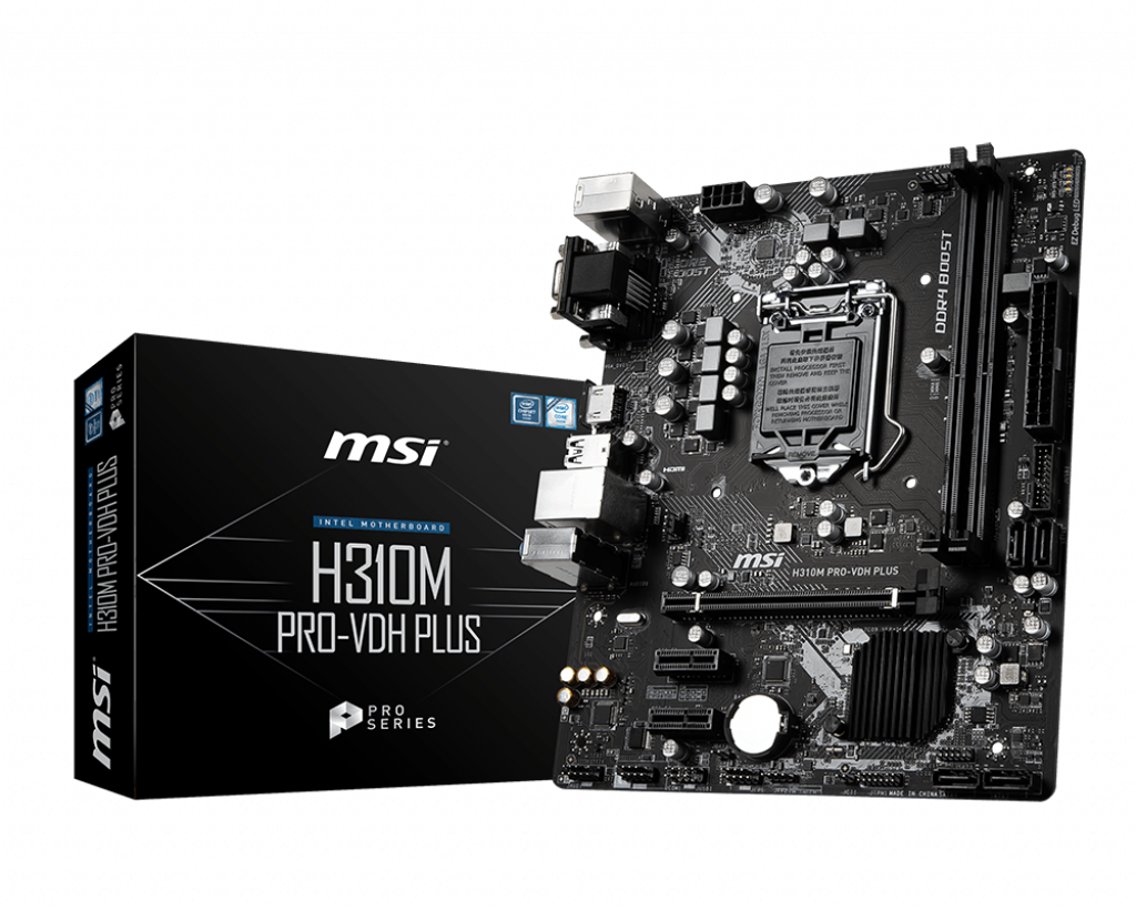 Mother MSI H310M PRO-VDH PLUS s1151 (8va y 9na Gen) (7116)