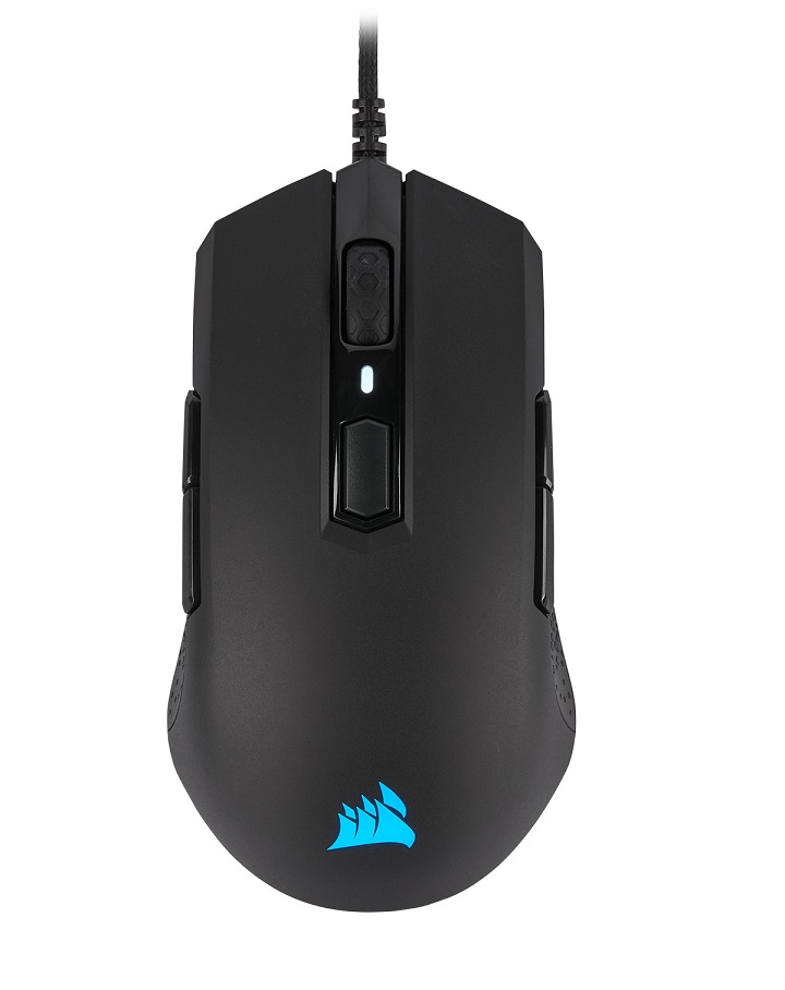 Mouse Corsair M55 Pro RGB Multigrip Ambidiestro Black