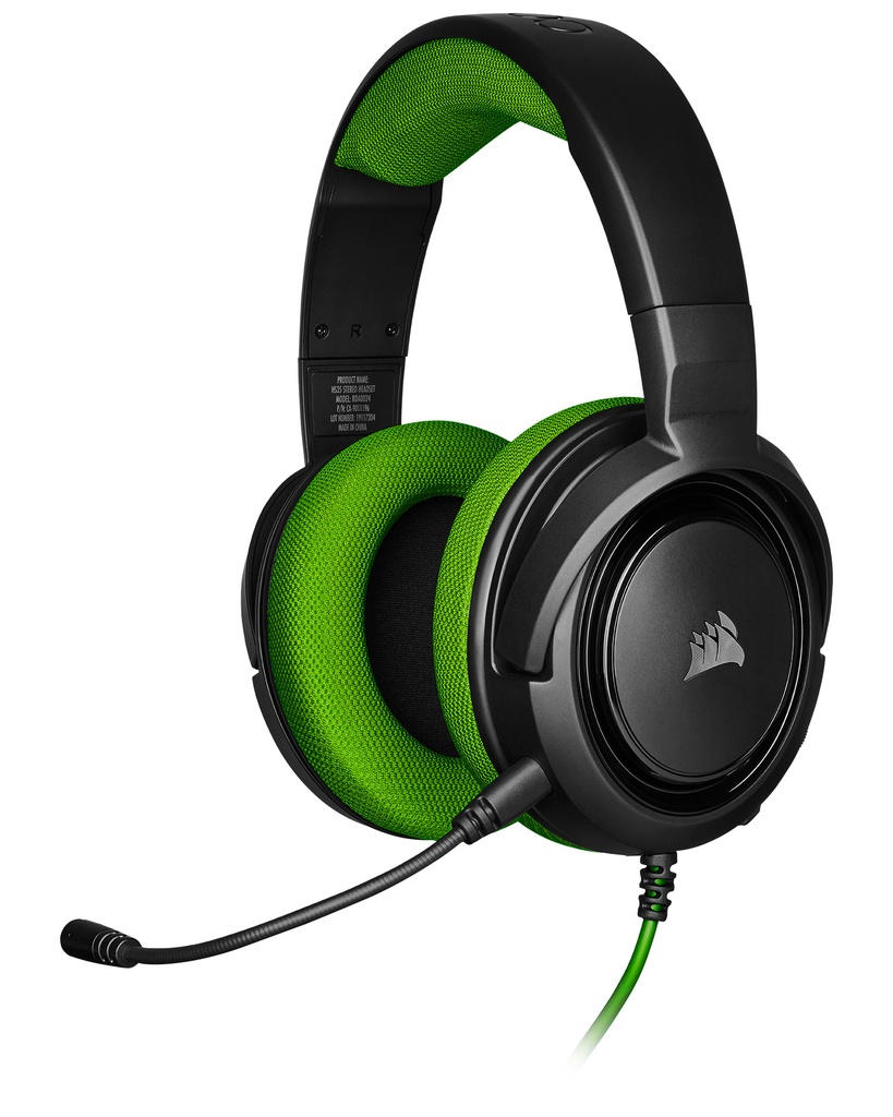 Auricular Corsair HS35 Stereo Gaming Green (7601)