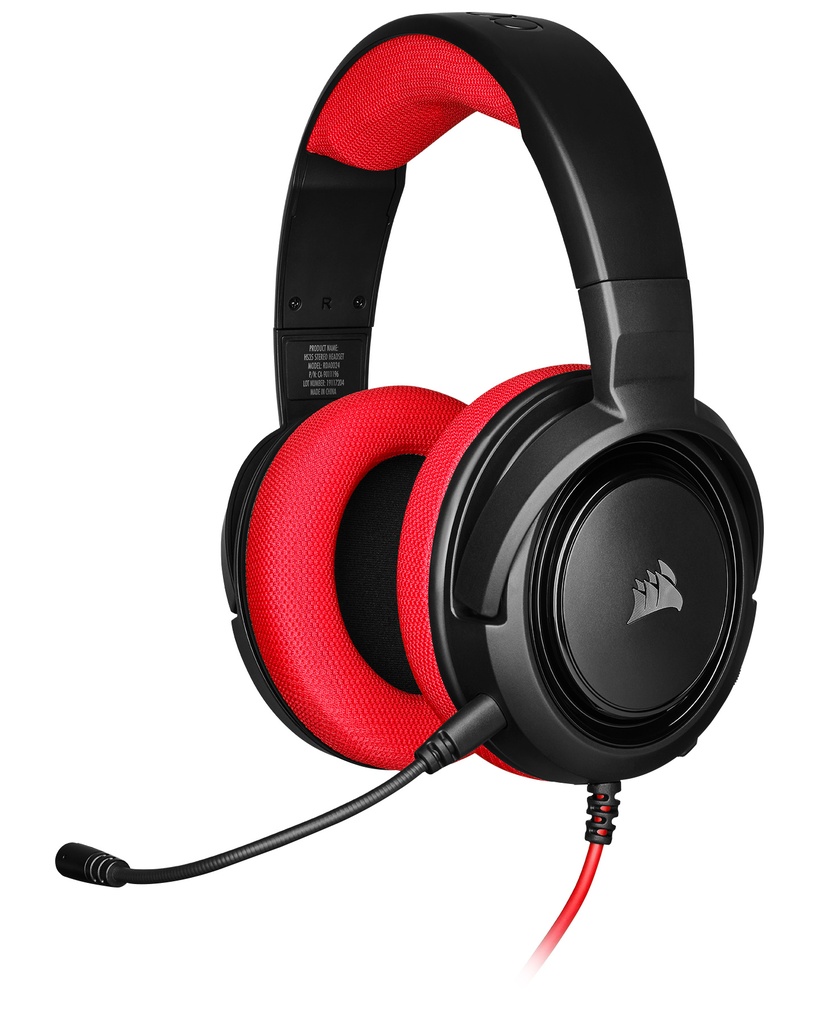 Auricular Corsair HS35 Stereo Gaming Red