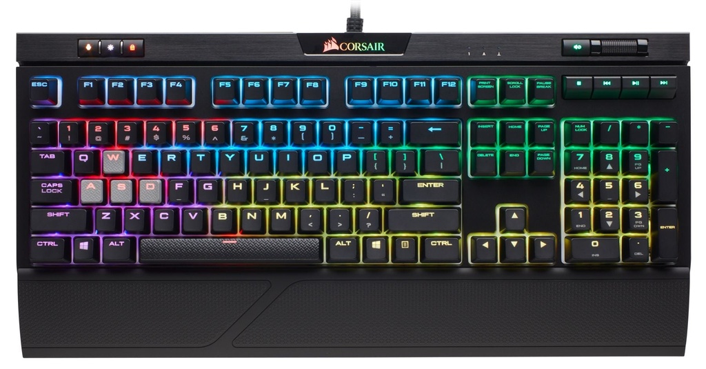Teclado Corsair Strafe MK.2 RGB Cherry MX Silent (0813)
