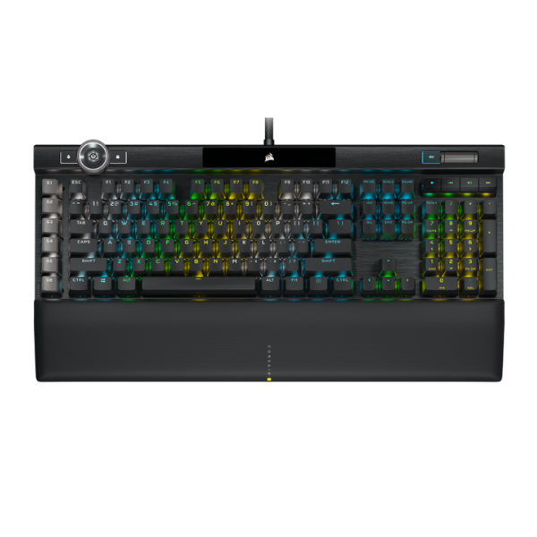 Teclado Corsair K100 RGB Mecanico Switch Cherry MX Black