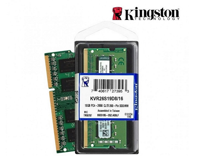 Memoria SODIMM DDR4 Kingston 16Gb 2666 MHz