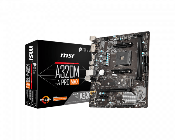 Mother MSI A320M-A PRO MAX sAM4 (7665)