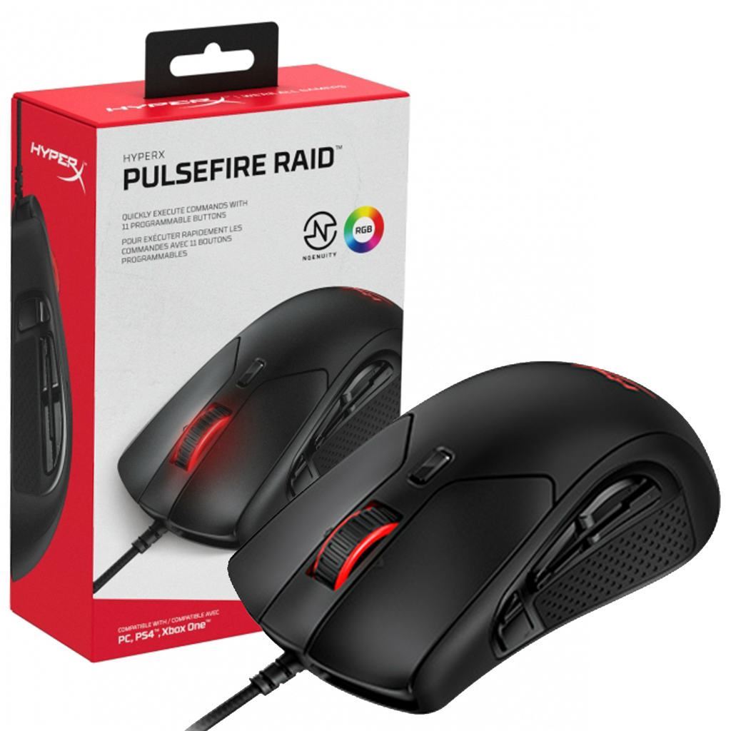 Mouse HyperX Pulsefire Raid 11 botones programables (6717)