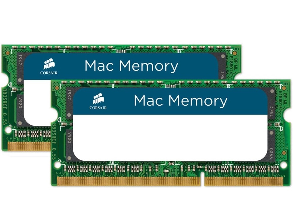 Memoria SODIMM DDR3 Corsair 8Gb (2x4Gb) 1066 MHz for MAC 1.5V