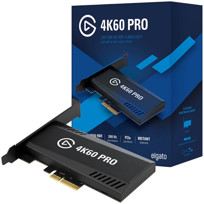Capturadora Elgato 4K60 PRO MK.2 PCIe p/PC (0946)