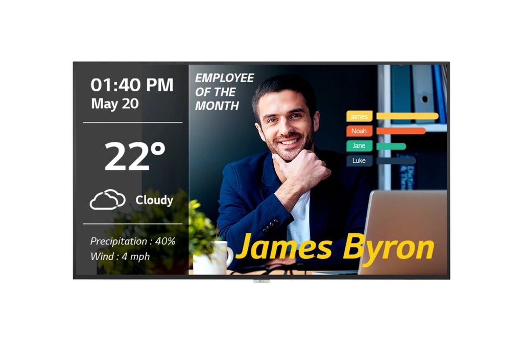 Pantalla Profesional LG 55" 55UM3DF-B (II) (3087)