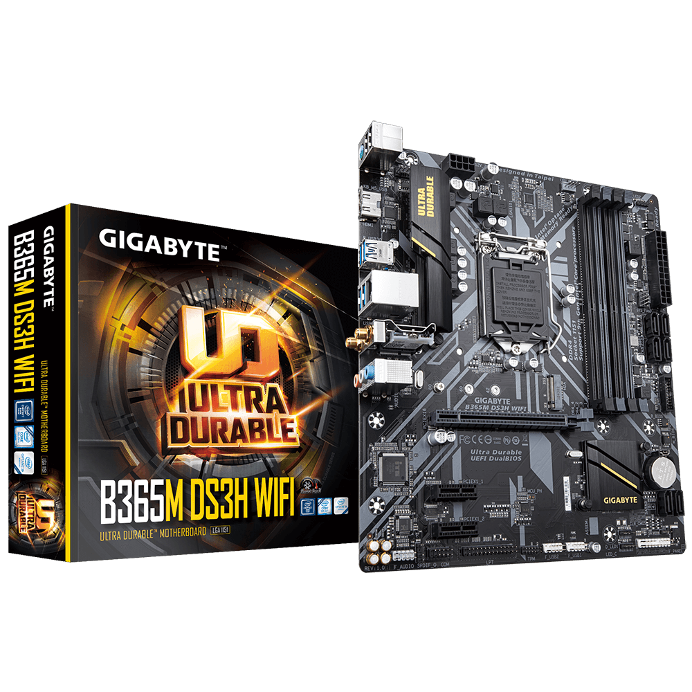 Mother GIGABYTE B365M DS3H WIFI s1151 (8va y 9na Gen) (8785)