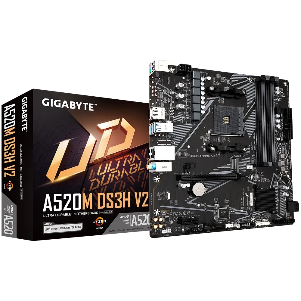 Mother GIGABYTE A520M DS3H V2 sAM4 DDR4