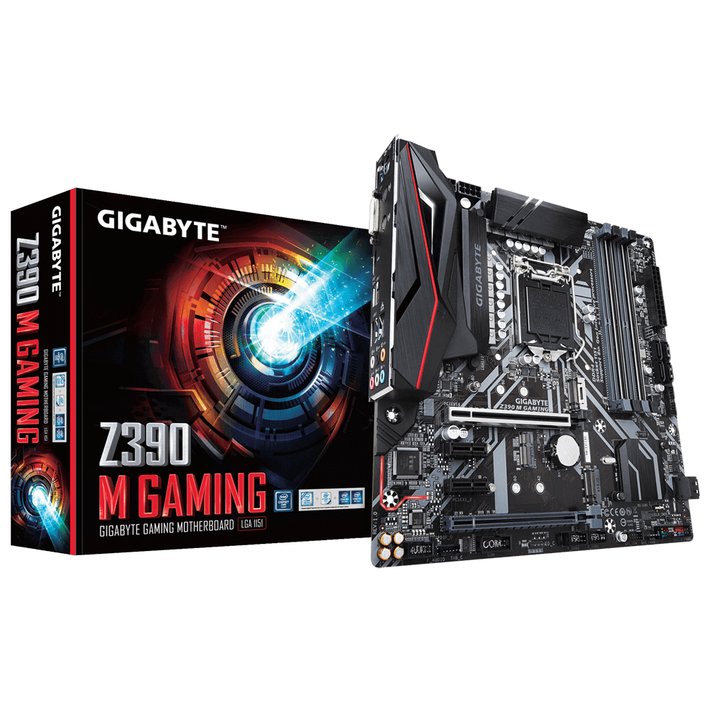 Mother GIGABYTE Z390 M s1151 DDR4 (8va y 9na Gen) (4848)