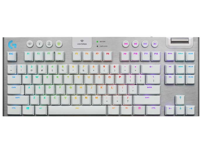 Teclado Logitech G915 TKL White Mech RGB Wifi 920-009660