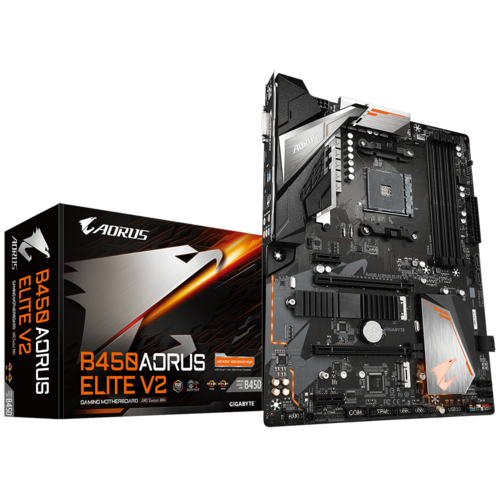 Mother GIGABYTE B450 AORUS ELITE V2 AM4 (0726)