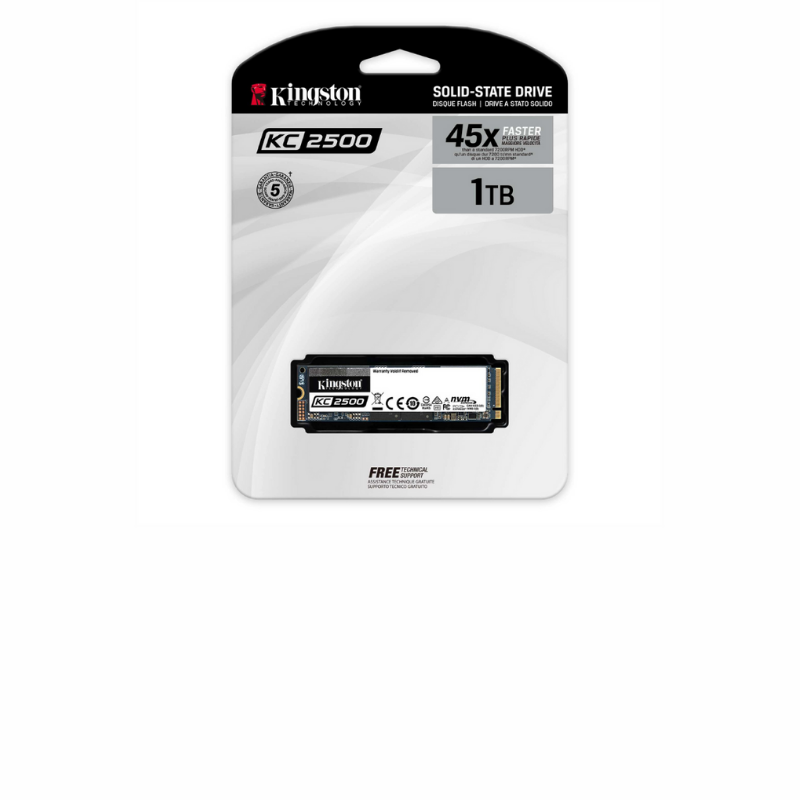 Disco SSD KINGSTON KC2500 1000GB M.2 NVMe PCIe (7184)