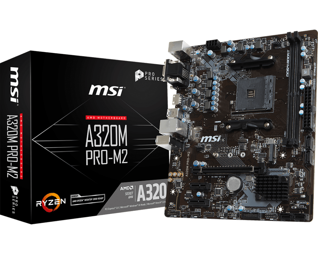 Mother MSI A320M-A PRO M2 sAM4 DDR4 (3239)