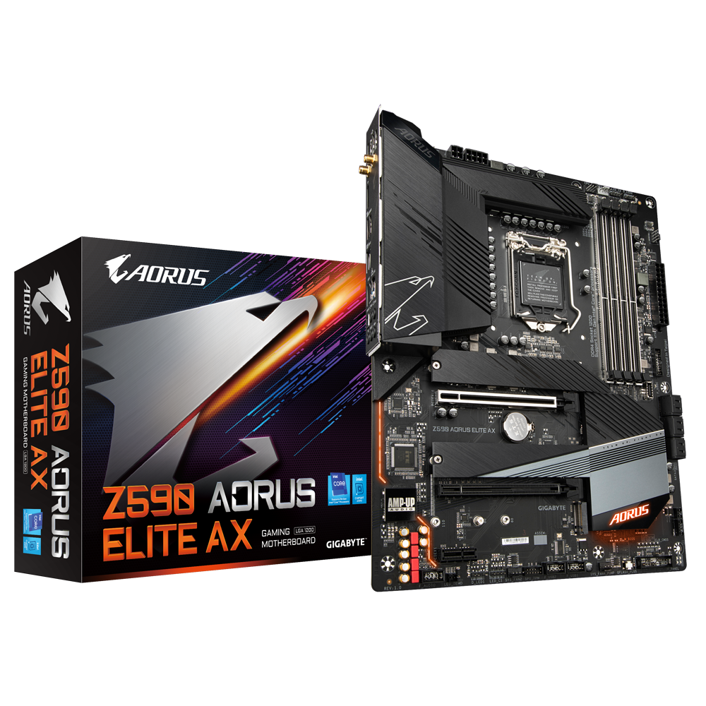 Mother GIGABYTE Z590 AORUS ELITE AX s1200 DDR4 (11va gen) (4854)