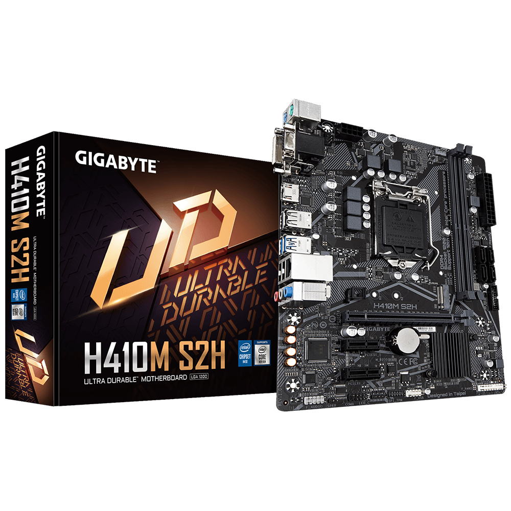 Mother GIGABYTE H410M S2H 1.0 s1200 (10ma gen) (8839)