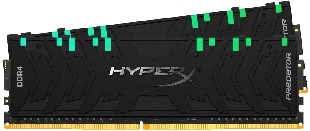 Memoria DDR4 16Gb 4266 (2 x 8gb ) Kingston HyperX Predator RGB (0740)