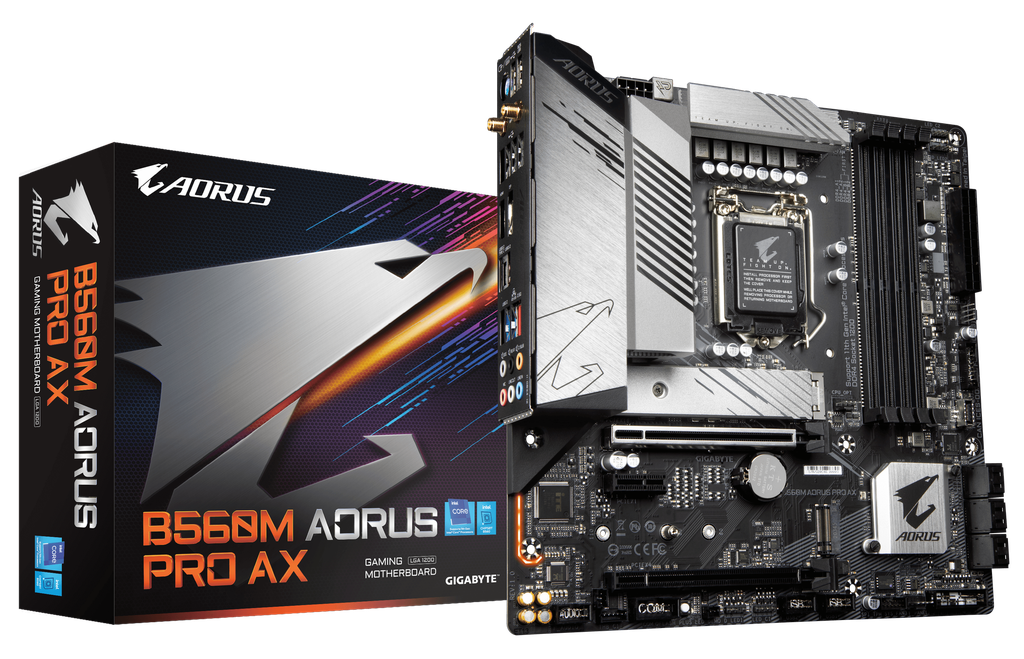 Mother GIGABYTE B560M AORUS PRO 1200 DDR4 (10ma/11va Gen) (4991)