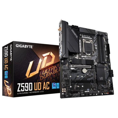 Mother GIGABYTE Z590 UD AC 1200 DDR4 (10ma/11va Gen) (4878)