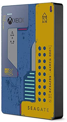 HD SEAGATE External 2TB USB 3.0 GAME DRIVE para XBOX CYBERPUNK (8542)