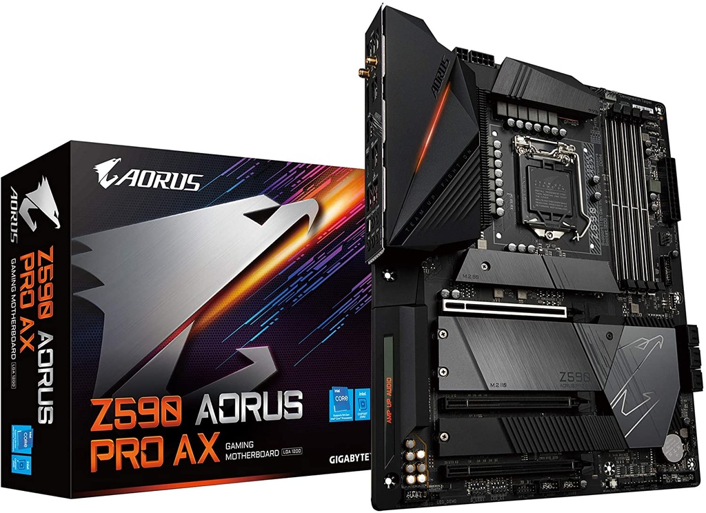 Mother GIGABYTE Z590 AORUS PRO AX s1200 DDR4 (11va gen) (4427)