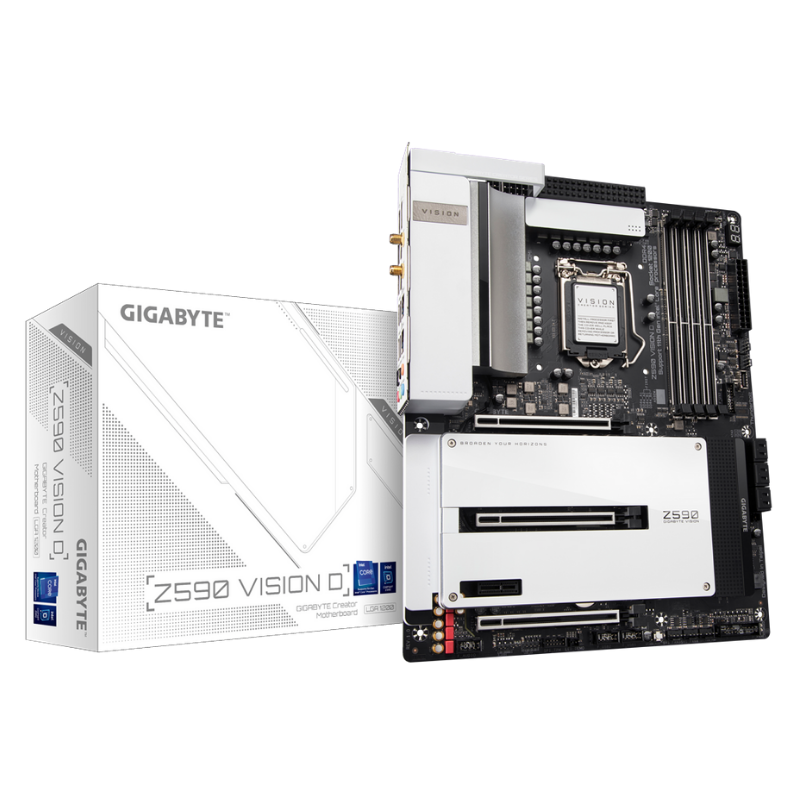 Mother GIGABYTE Z590 VISION D s1200 DDR4 (11va gen) (7459)