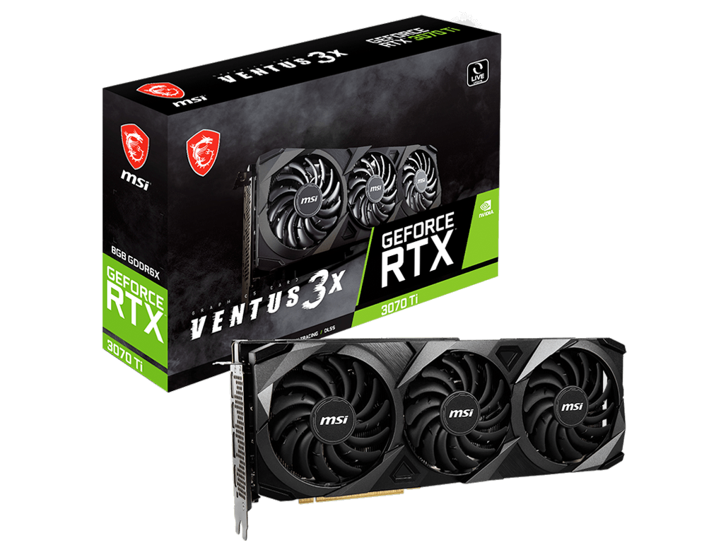 VGA MSI GeForce RTX 3070 Ti VENTUS 3X 8G OC (4028)