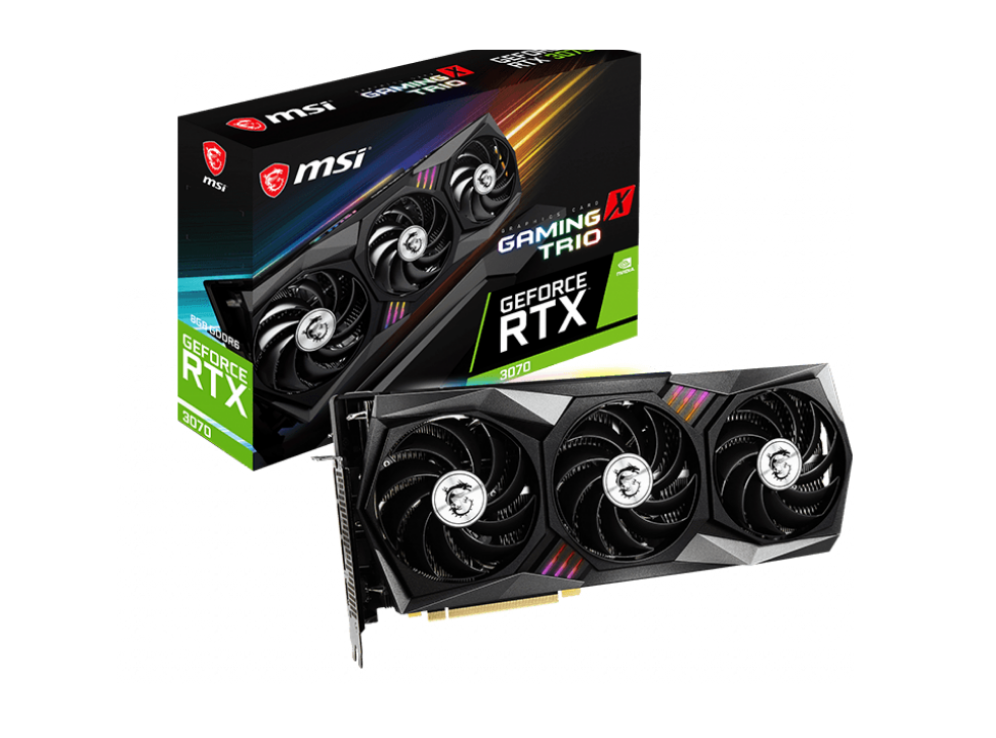 VGA MSI GeForce RTX 3070 Ti GAMING X TRIO 8G OC (3120)