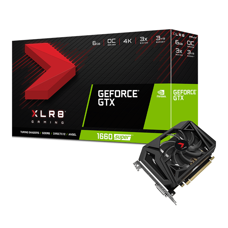 VGA PNY GeForce GTX 1660 SUPER 6GB XLR8 GAMING OC (2681)