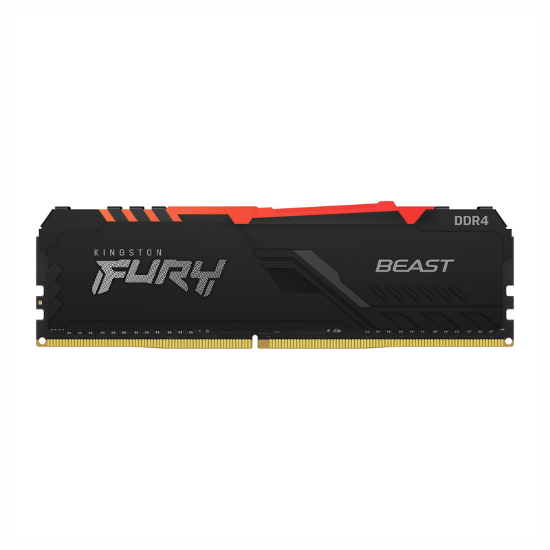 Memoria DDR4 Kingston 16 Gb 3200 MHz FURY BEAST RGB