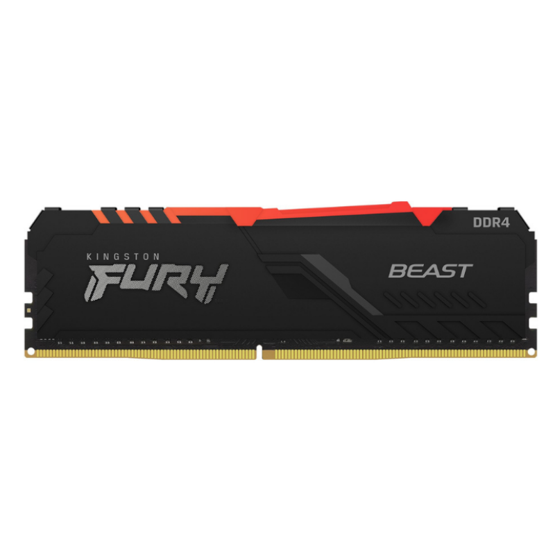 Memoria DDR4 Kingston 8Gb 3000 MHz FURY BEAST RGB (9545)