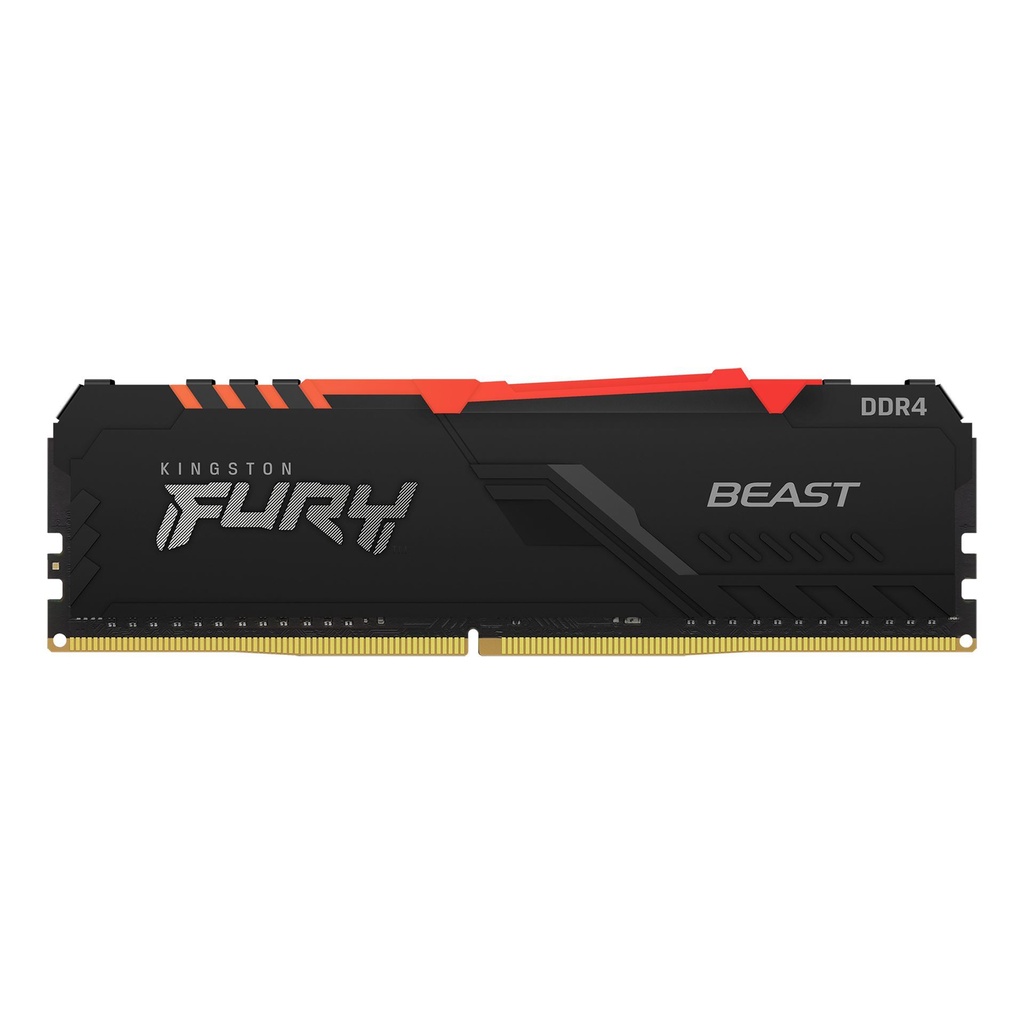 Memoria DDR4 Kingston 8Gb 3600 MHz FURY BEAST RGB (9101)