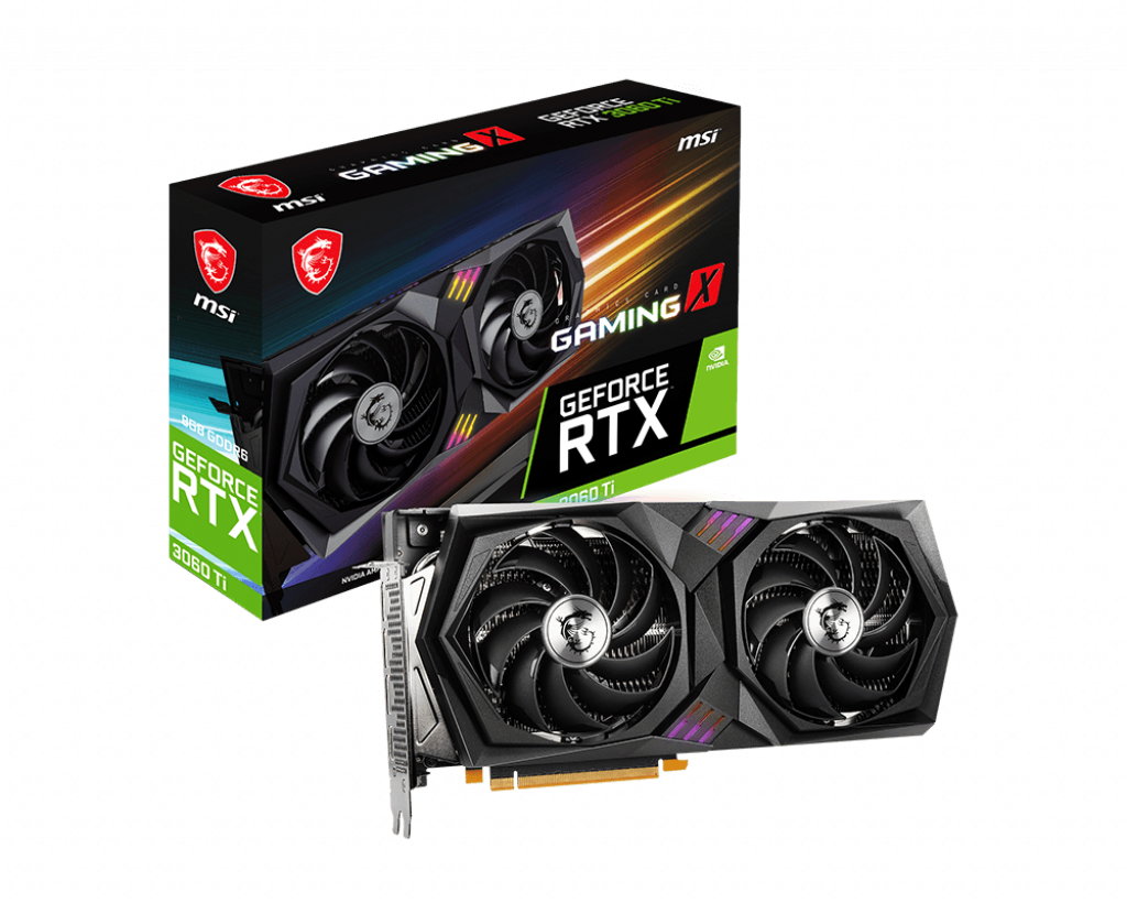 VGA MSI GeForce RTX 3060 Ti GAMING X 8G LHR (0029)