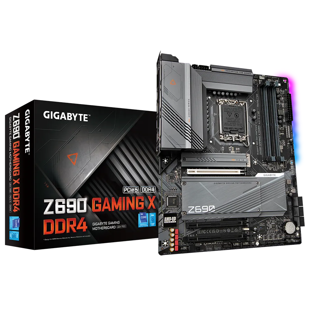 Mother Gigabyte Z690 GAMING X DDR4 1.0 s1700 (12va Gen) (7632)