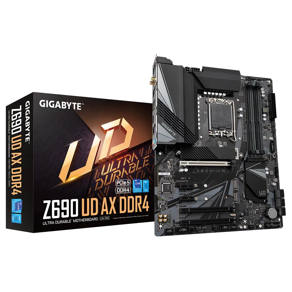 Mother GIGABYTE Z690 UD AX DDR4 1.0 s1700 (12va Gen) (7625)