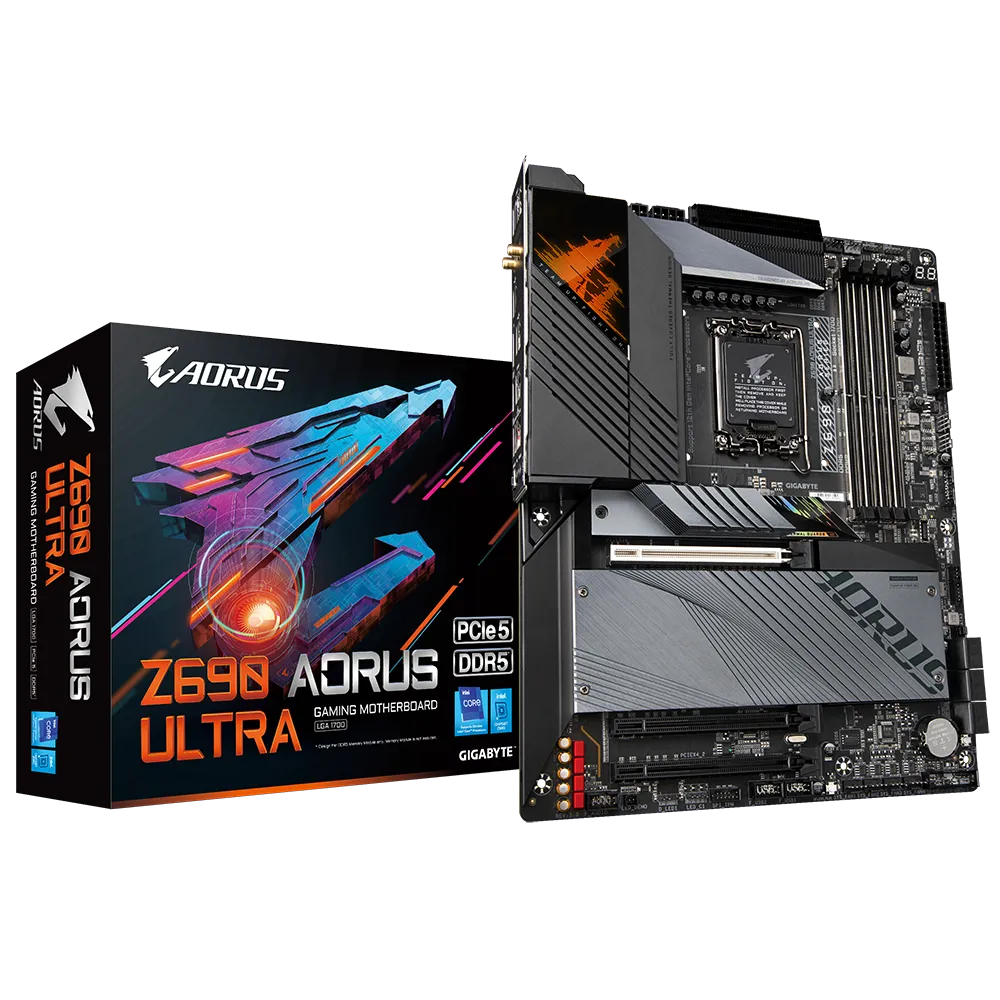 Mother GIGABYTE Z690 AORUS ULTRA DDR5 1.0 s1700 (12va Gen) (7847)